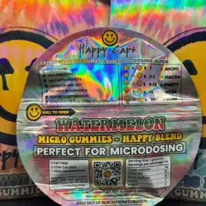 HAPPY CAPS Mushroom Gummies 3500mg