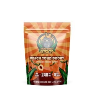 Golden Monkey Extracts Peach Sour Drops