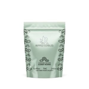 Ripped Edibles THC Gummy Worms