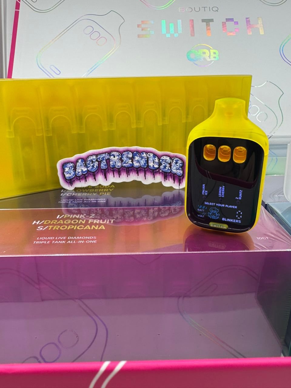 BOUTIQ SWITCH ORB V5 2G DISPOSABLE BOUTIQ SWITCH ORB V5 2G DISPOSABLE