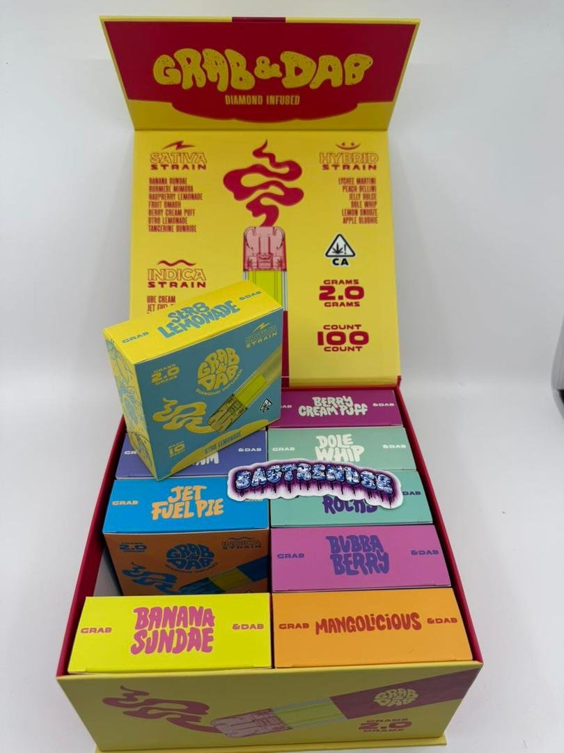 Grab and Dab infused 2G Disposable Vape Grab and Dab infused 2G Disposable Vape