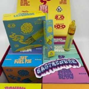 Grab and Dab infused 2G Disposable Vape