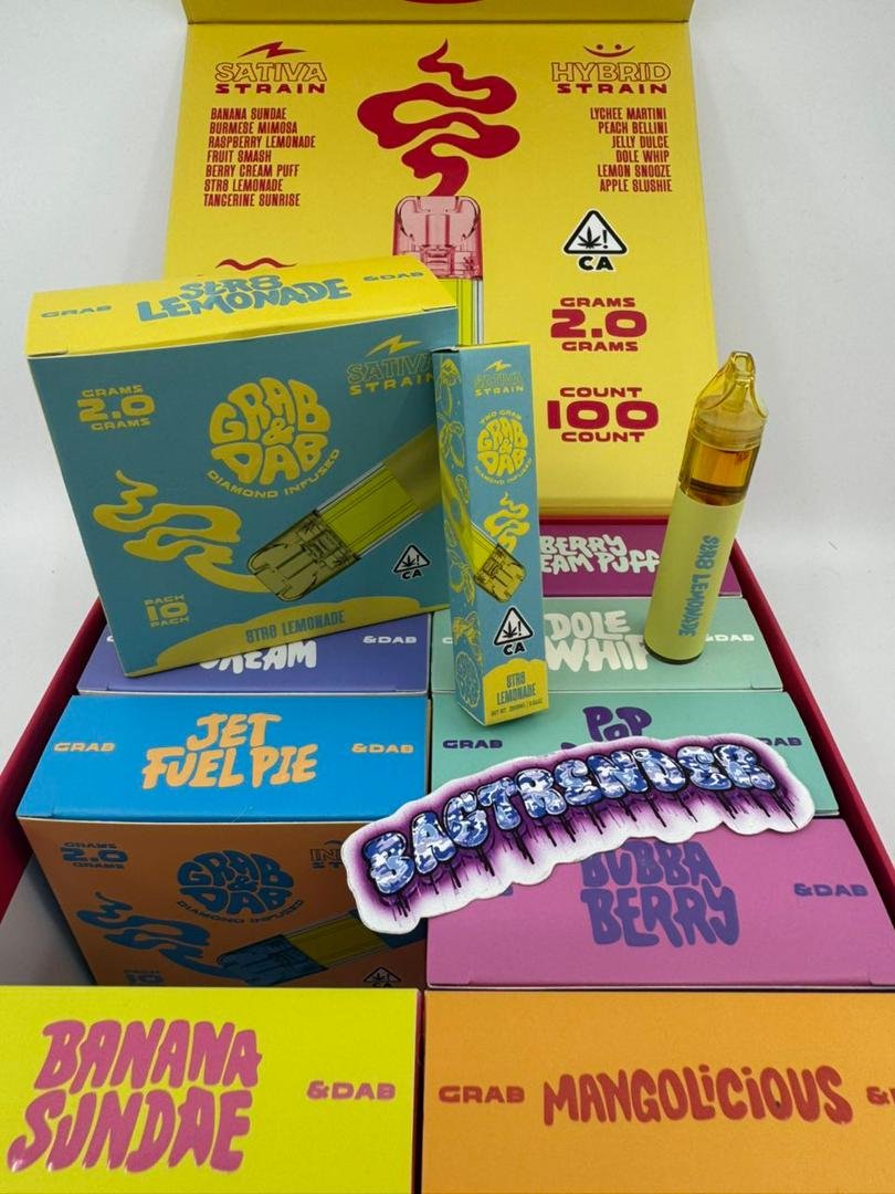 Grab and Dab infused 2G Disposable Vape Grab and Dab infused 2G Disposable Vape
