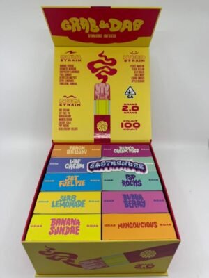 Grab and Dab infused 2G Disposable Vape